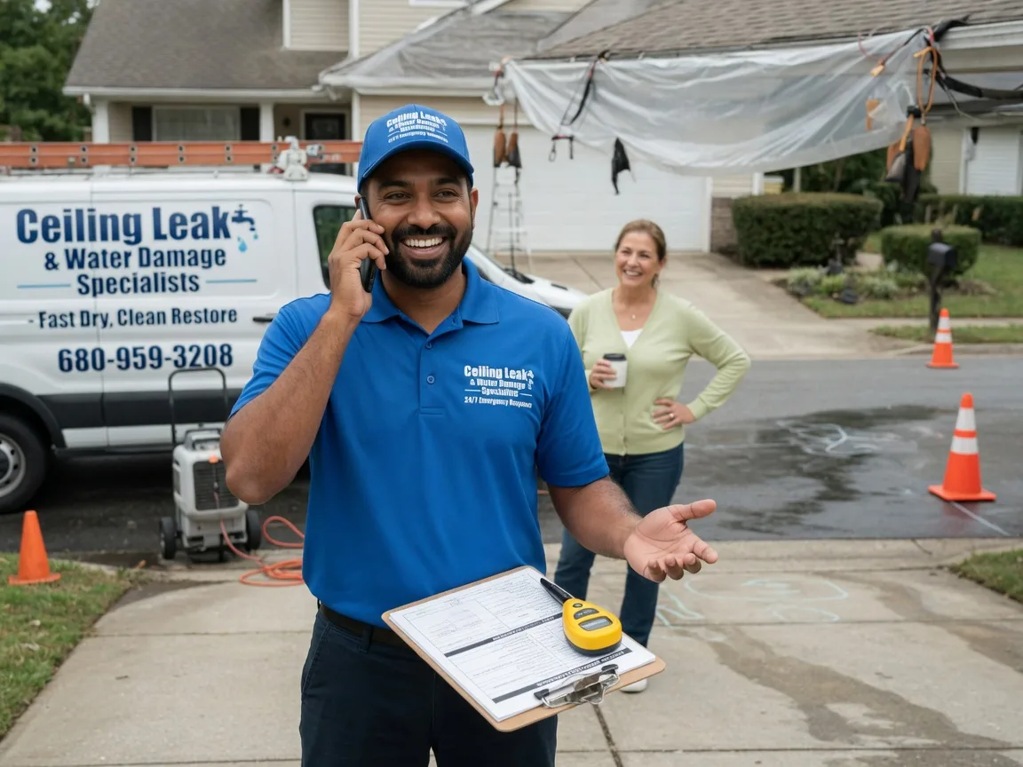 Ceiling Leak Cleanup Glendora, NJ FAQs